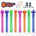 VKTEN 32Pcs Halloween Bubble Wands Mini Bubbles Party Favors for Kids Treat Bag Stuffers Goody Bag Filler Treats Prizes - Image 3