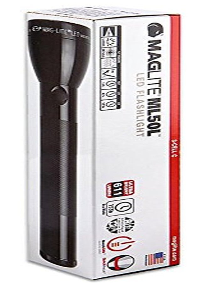 Maglite ML50L LED 3-Cell c Flashlight in Display Box, Black - Image 3