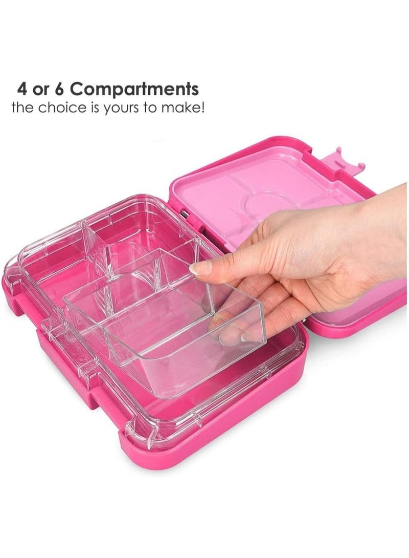 BonBon - 4-6 Compartment Lunchbox - Pink Fairy - Image 2