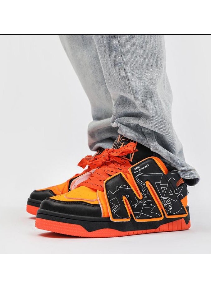 KUYING New Thick Sole Elevated Board Shoes  - Image 2