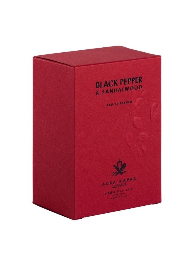ACCA KAPPA Black Pepper & Sandalwood EDP 100ml  - Image 3