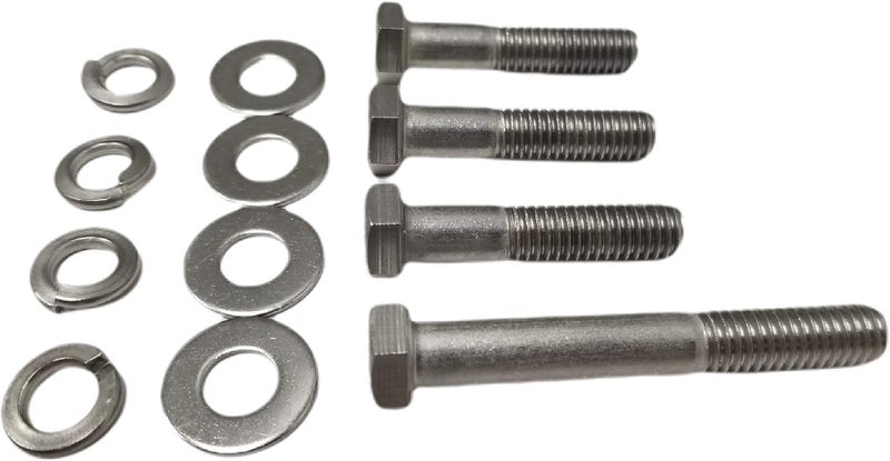 Z Whip SBC BBC Short Water Pump Bolt Kit - Stainless Steel Hex Bolts for Chevy V8 Engines - Image 3
