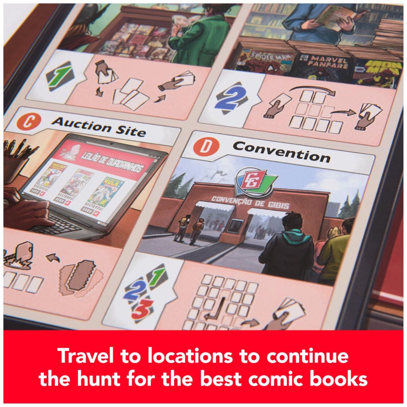 Spin Master Games, Marvel Comic Hunters, Comic Collecting Strategy Card Game for Fans of Marvel Rivals & Action Movies, Easter Gift, 1-4 Players, for Ages 14 & Up - Image 5