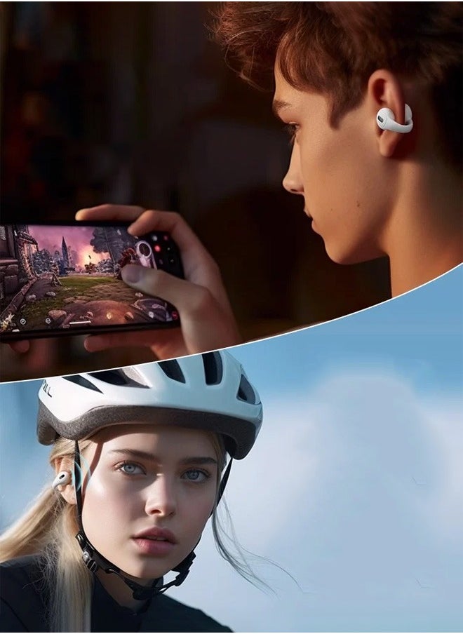 Generic - FreeClip  Ear Clip Sport Headset Bluetooth Earbuds Painless Wearing Open-ear Listening Wireless Earphones  Ultra-long battery life - Image 1