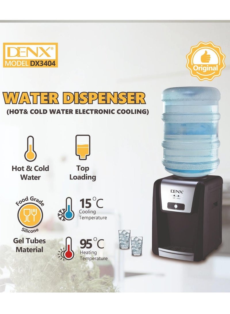 Denx Hot, cold and regular water dispenser made of stainless steel, hygienic, with safety lock - Image 2
