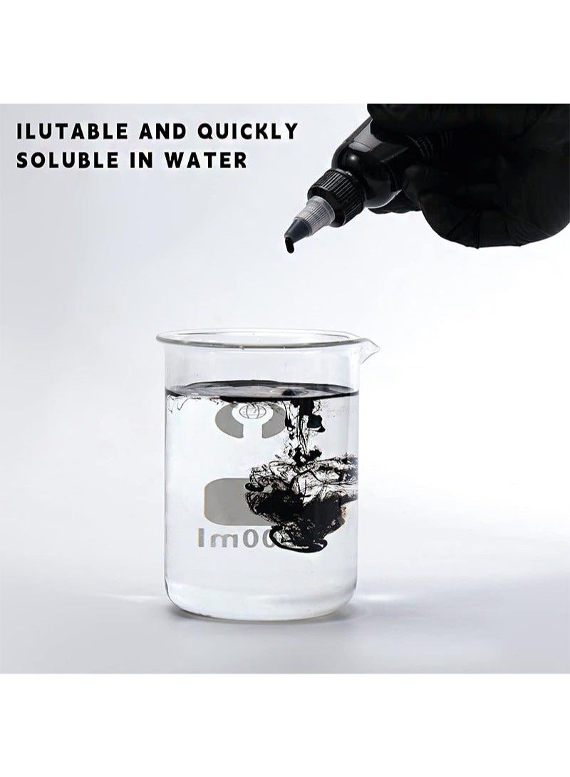 EIPTWH Tattoo Ink Black，2 Oz 60ml True Black Tattoo Inks，Lining Black Tattoo ment for Tattoo Artist Tattoo Supplies - Image 4