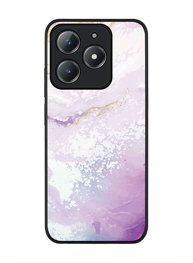 Stylizedd For Realme C63 / Realme C61 4G Case,Slim fit Camera Protection, Shockproof Thin Phone cover  - Marble Print Marine - Image 1