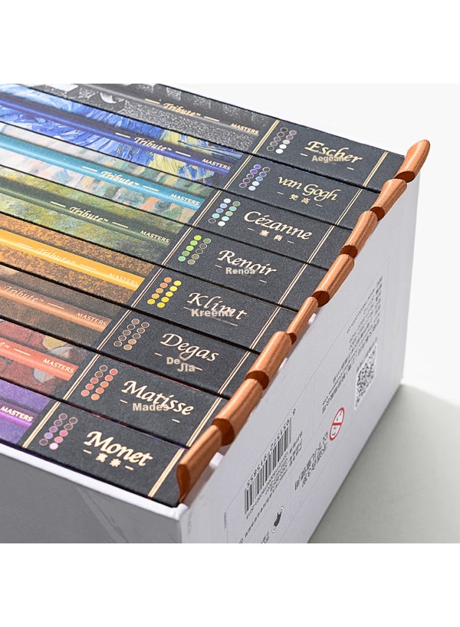 Marco Master Series 80-color Oil-based Collector's Edition Gift Box, Colored Pencils, Professional Art Exam Pencil Set, Birthday Gift For Men And Women, Drawing Kit, New Year's Gift - Image 5