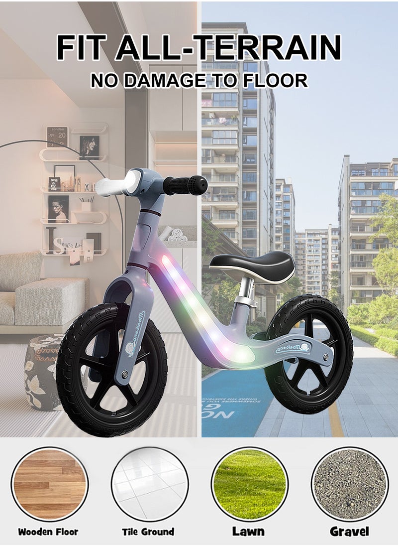 MaBaby Kids Balance Bike ,Bicycle for Kids 2-3-6 Years Old with Adjustable seats, No Pedals Cycle for Toddler Training Bike, Lightweight Nylon Frame Kids Bike for Boys and Girls  - Image 3