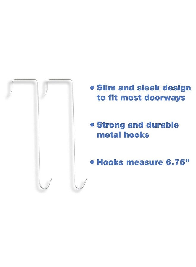 Delta Children 4 Pocket Over The Door Hanging Organizer - 2 Pack, Easy Storage/Organization Solution - Versatile and Accessible in Any Room in the House, Beige - Image 3