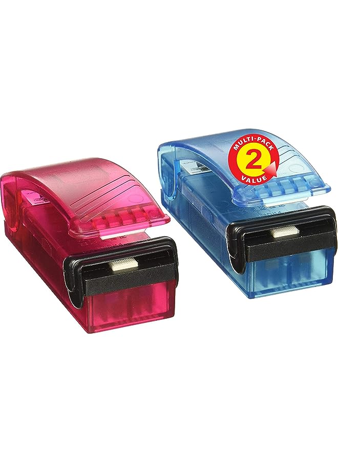 iTouchless Handheld Heat Bag Sealer (2-Pack) For Airtight Food Storage Saver, Reseals Snack Bags, Seals Plastic Aluminum Chip Packs And Commercial Size Repack - Image 1