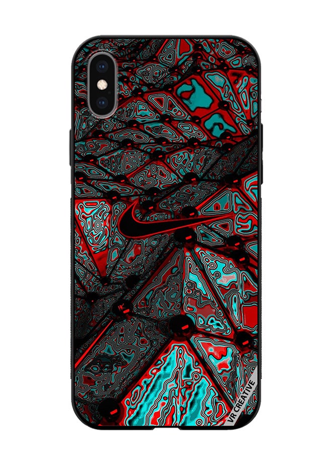 VR CREATIVE Protective Case Cover For Apple iPhone X/XS Nike Design Multicolour - Image 1