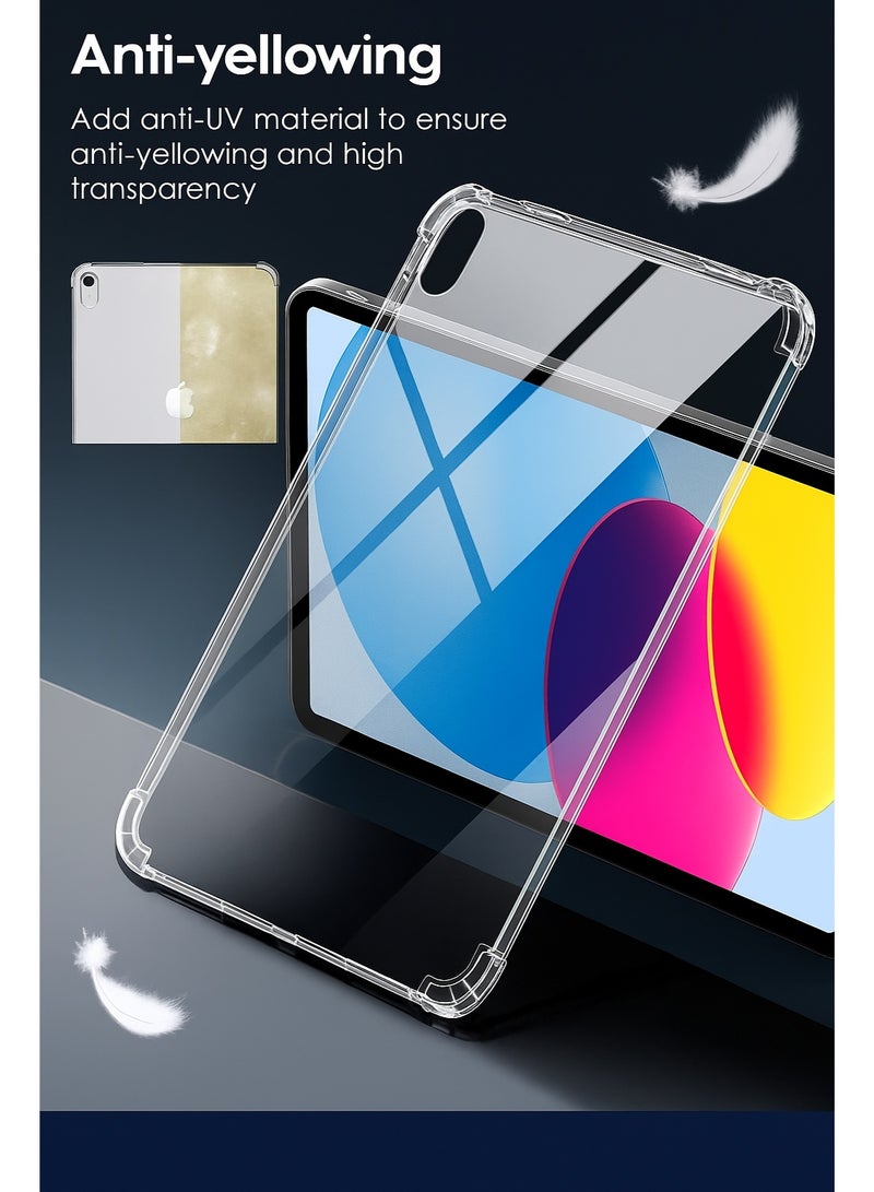 Premium Transparent Case Compatible with iPad A16 11 (2025) & iPad 10 10.9 (2022) – Slim, Elegant, Shockproof Protection Without Hiding the iPad’s Beautiful Design - Image 1