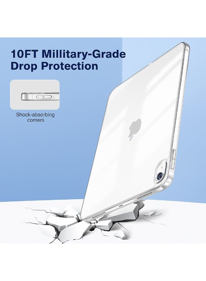 Premium Transparent Case Compatible with iPad A16 11 (2025) & iPad 10 10.9 (2022) – Slim, Elegant, Shockproof Protection Without Hiding the iPad’s Beautiful Design - Image 4