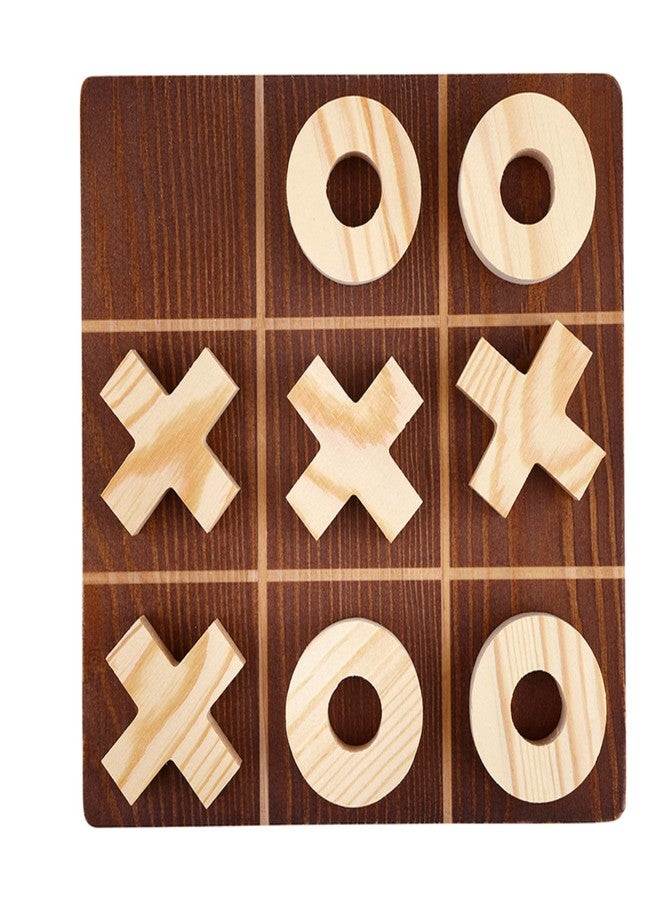 Santa Barbara Design Studio Classic Games - Fun Family Game Set, 10-Piece Set, Tic Tac Toe - Image 1