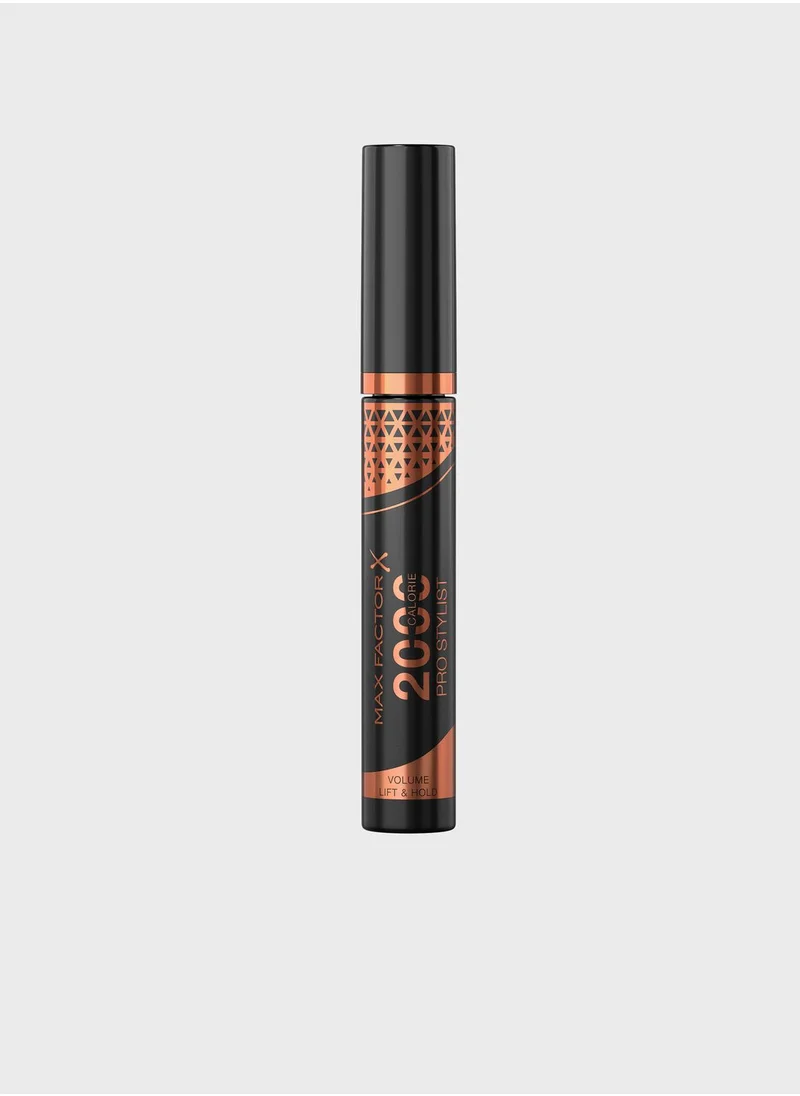 Max Factor 2000 Calorie Pro Stylist Mascara - Black