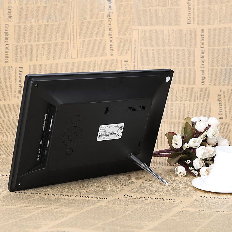 إطار صور رقمي HD بحجم 10 بوصة، آلة إعلانات فيديو، إطار LED، كتيب رقمي - Image 4