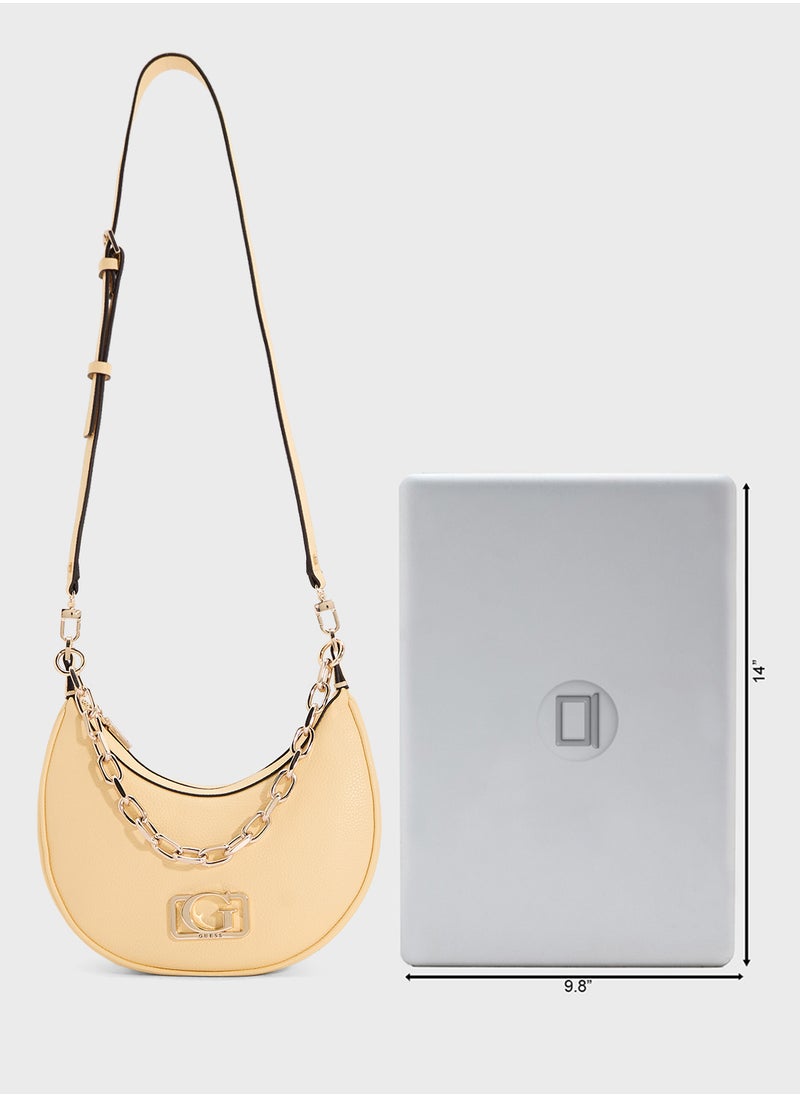 GUESS - Circe Hobo Shoulder Bag - Image 1