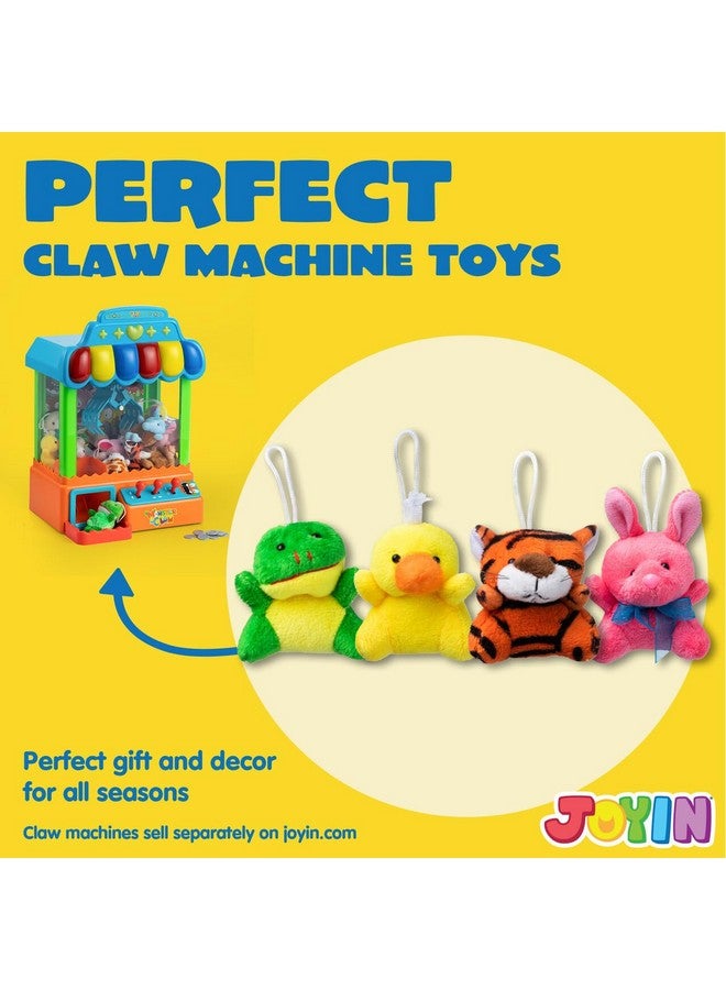 JOYIN 12 Pack Random Mini Animal Plush Toy Assortment (12 Units 3" Each),Bulk Stuffed Animals for Kids, Small Animals Plush Keychain Decoration, Carnival Prizes, Valentine's Day Party Favors - Image 4