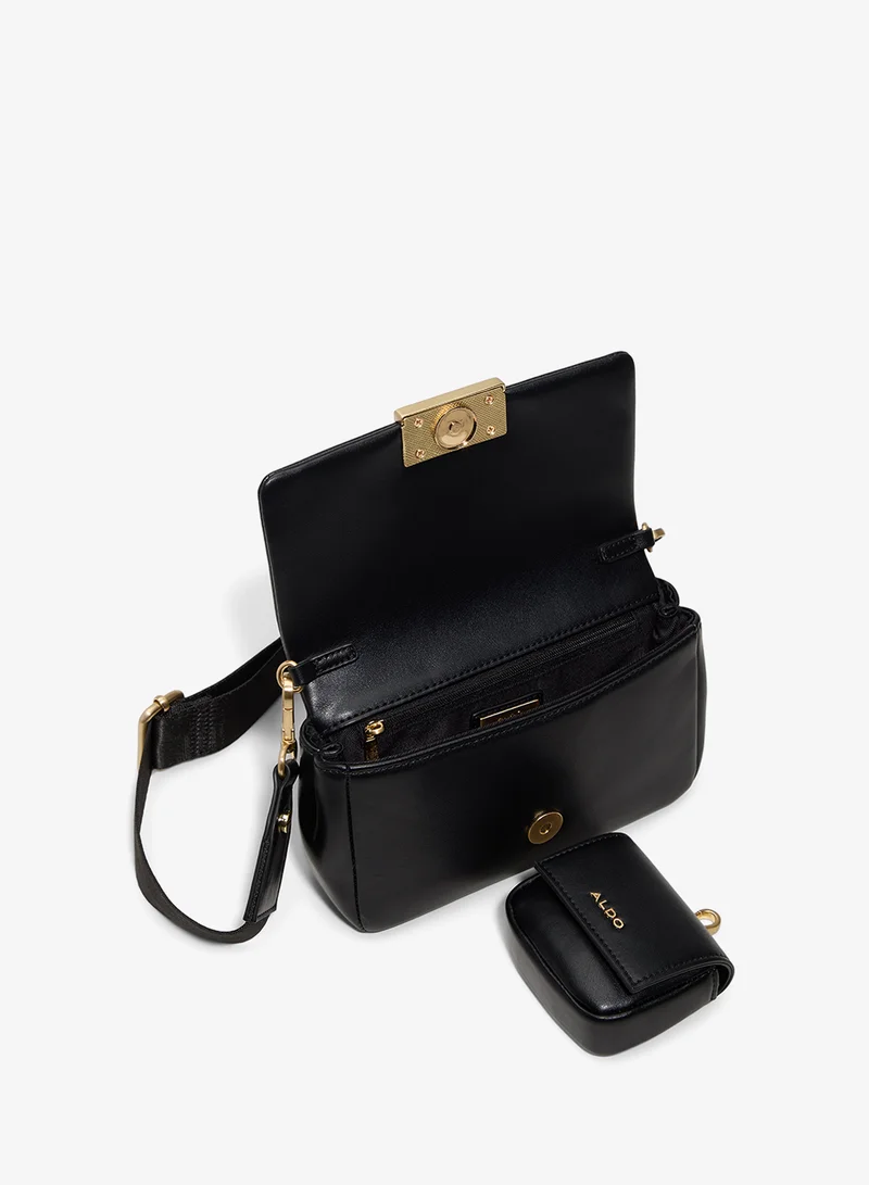 Aldo BLACK OVERFLOW Syenna Crossbody Bag for Women | Best Price UAE