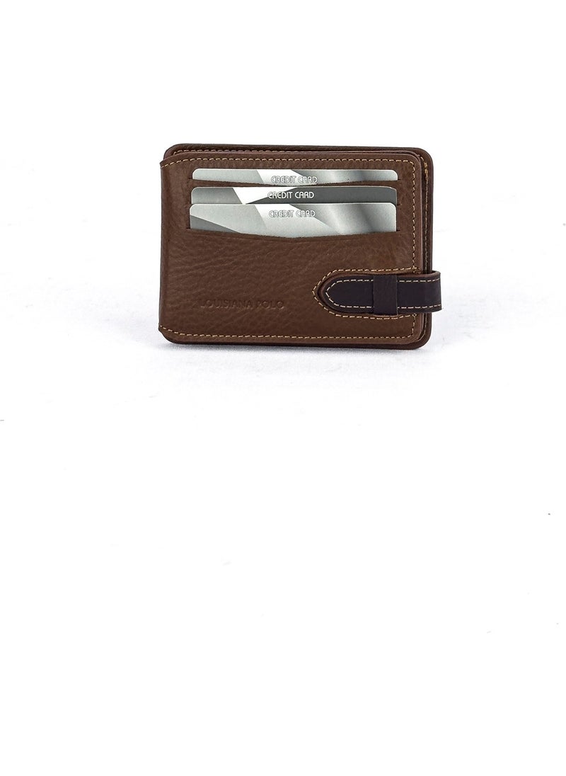 Louisiana Polo - Leather Men's Wallet Tan 733 - Image 1