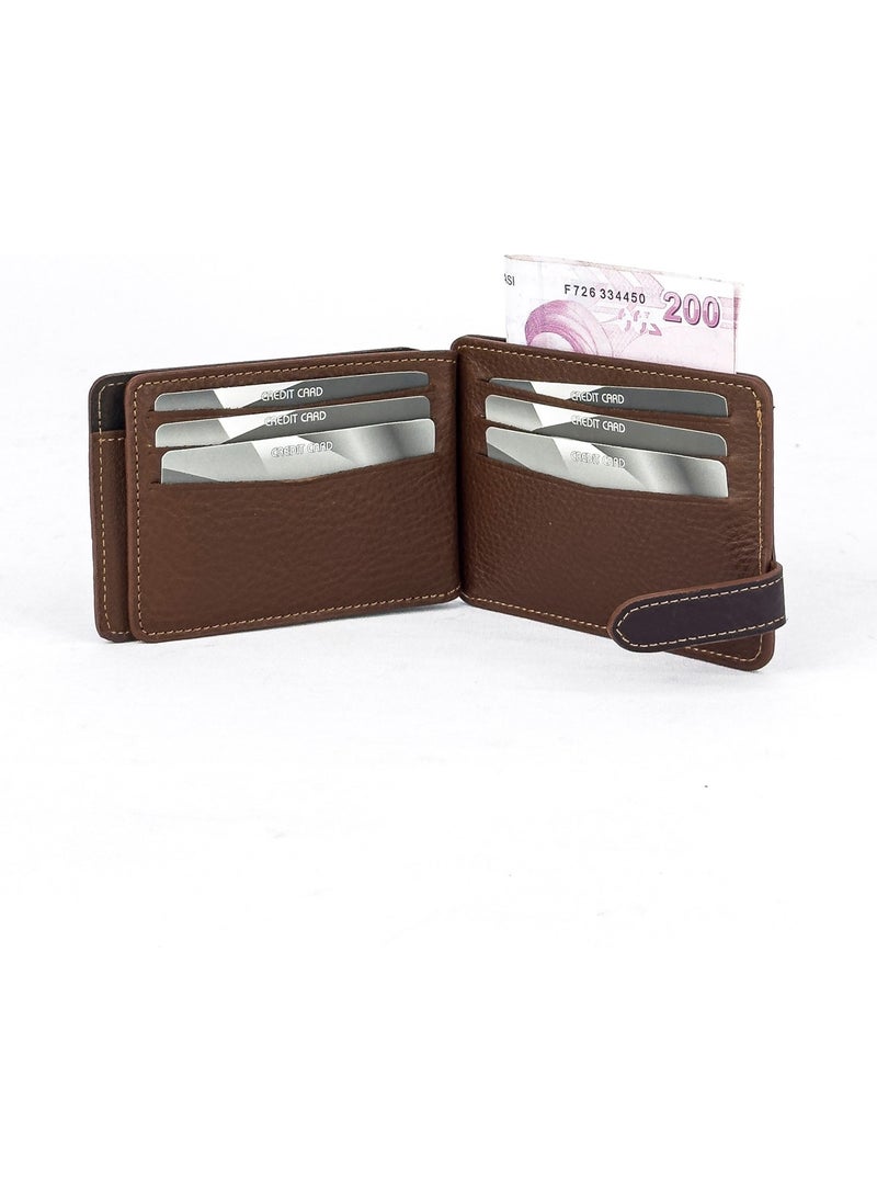 Louisiana Polo - Leather Men's Wallet Tan 733 - Image 1