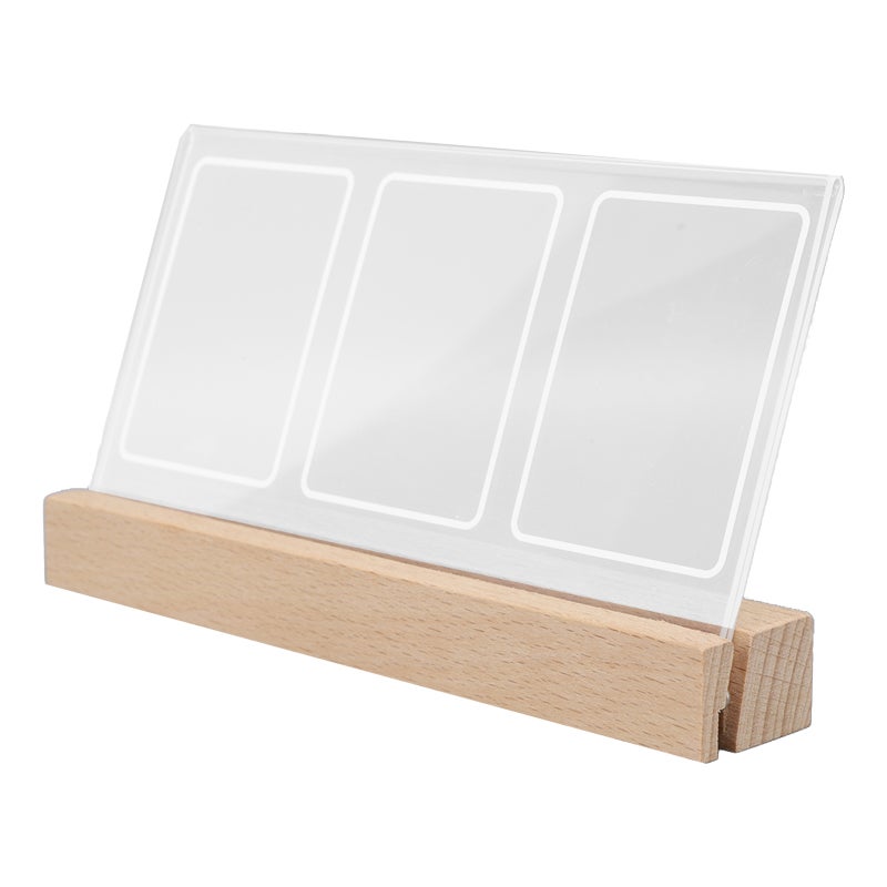 Illuminated Mini Photo Frame: 3in Glowing Acrylic Frame - Warm Romantic Ambiance Light Up Frame for Bedroom Living Room Nursery Office Gift Recipients - Image 2