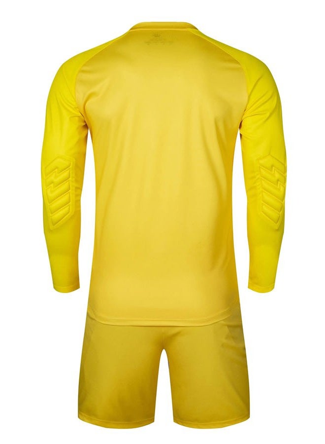 KELME Soccer Goalkeeper Jersey Pro Set Uniform - Padded Goalkeeper Shirt Shorts Socks - Men's Goalie Jersey Adults Kids (Yellow, Medium) - Image 4