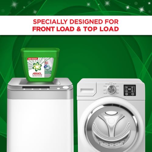 Ariel Matic 4-in-1 PODs Detergent, Pack of 18 PODs | Specially designed for use in Washing Machines only | Removes Stains | Freshens clothes | Softens Fabric | Brightens Colours | 1 POD = 1 Wash - Image 4