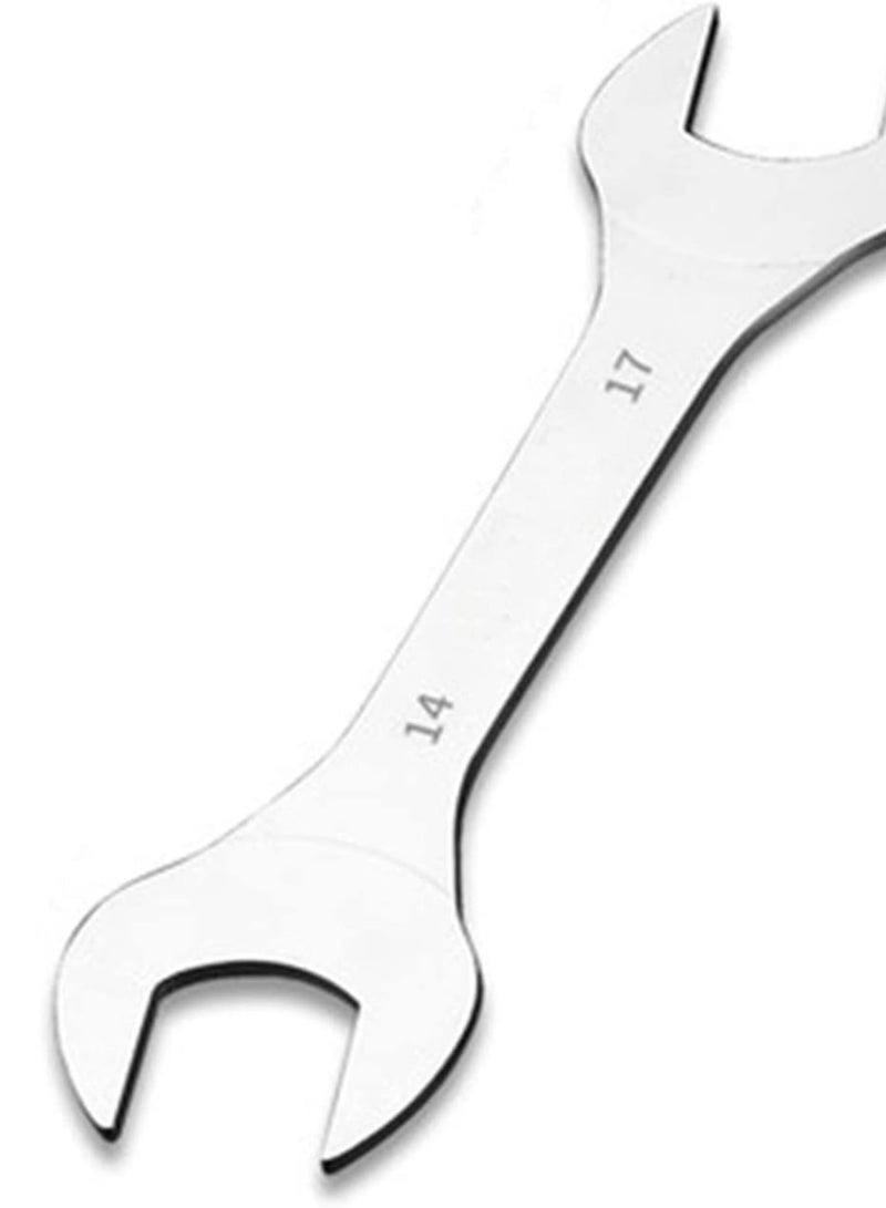 GGOOT Hardware Tools Open-end Spanners Super Thin Open End Wrench Metric Car Bicycle Repair Tool Ultra Thin Double Ended 14mm*17mm Wrench  - Image 1