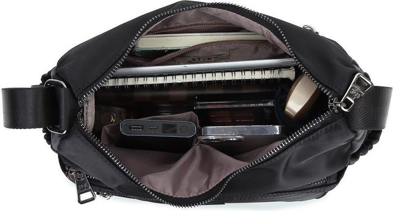 Satin Fabric Strap Messenger Bag 2137