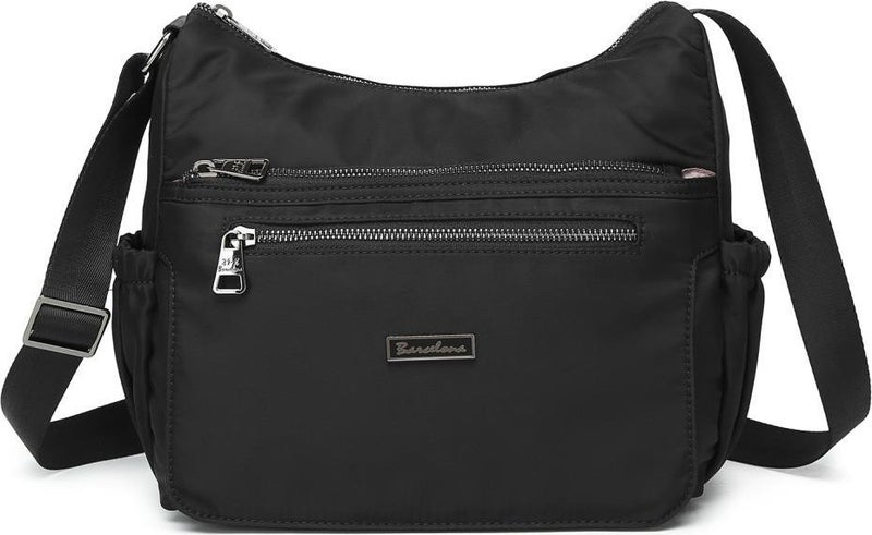 Satin Fabric Strap Messenger Bag 2137