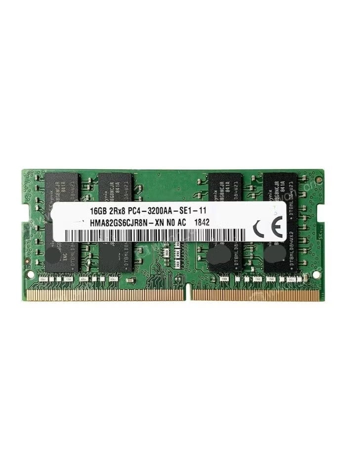 ذاكرة لابتوب 16 جيجابايت DDR4 بسرعة 3200 ميجاهرتز، وحدة RAM ‏SO-DIMM عالية الأداء، ترقية PC4 ‏2Rx8 للأجهزة المحمولة المتوافقة