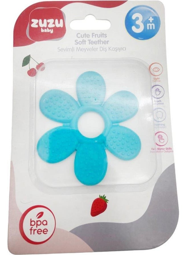 ZUZU Toys Colorful Cute Fruits Teether for Babies  - Image 1