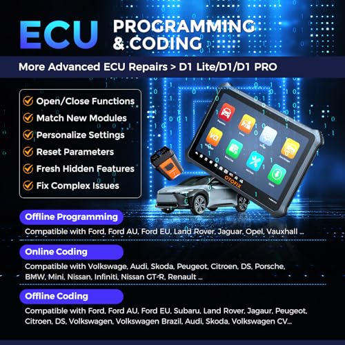 OTOFIX D1 Max2 OE Full System Diagnostics Scanner with 2Years Free Update 2026 New BiDirectional Scan Tool for Car 40 Service Functions Advanced ECU Coding 10000 Car Coverage VAG Guided - Image 3
