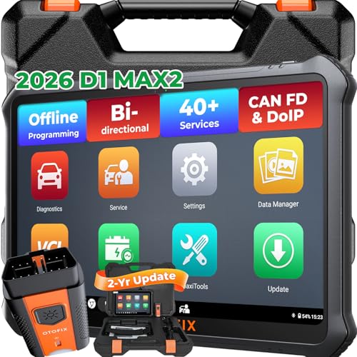 OTOFIX D1 Max2 OE Full System Diagnostics Scanner with 2Years Free Update 2026 New BiDirectional Scan Tool for Car 40 Service Functions Advanced ECU Coding 10000 Car Coverage VAG Guided - Image 1