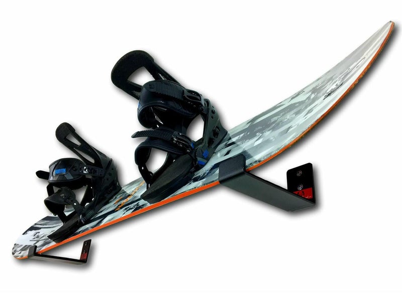 StoreYourBoard Snowboard Wall Mount Display Rack â€“ Heavy-Duty Snowboard Wall Mount for Garage Organization, Wall Storage & Garage Storage â€“ Multi-Sport Storage Rack for Snowboard - Minimalist (Large) - Image 1