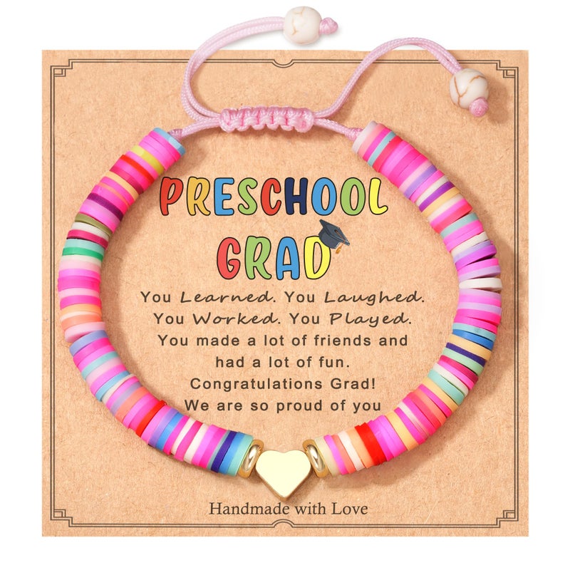 Shonyin Preschool Graduation Gifts for Girls, Pre K Prek Graduation Gifts 2025 Preschool Graduation Bracelet for Girls - Image 1