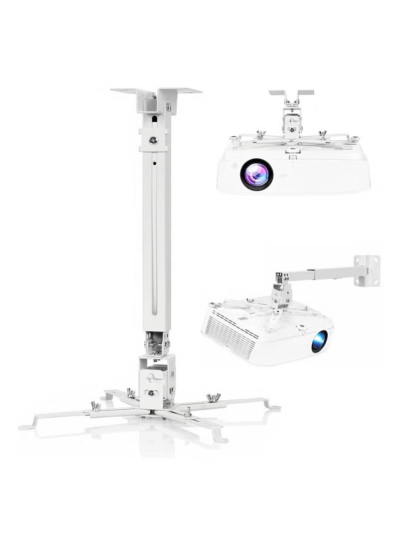 عربست حامل عالمي لجهاز عرض في السقف، حامل حائط لجهاز عرض قابل للتعديل للمكتب المنزلي - Image 1