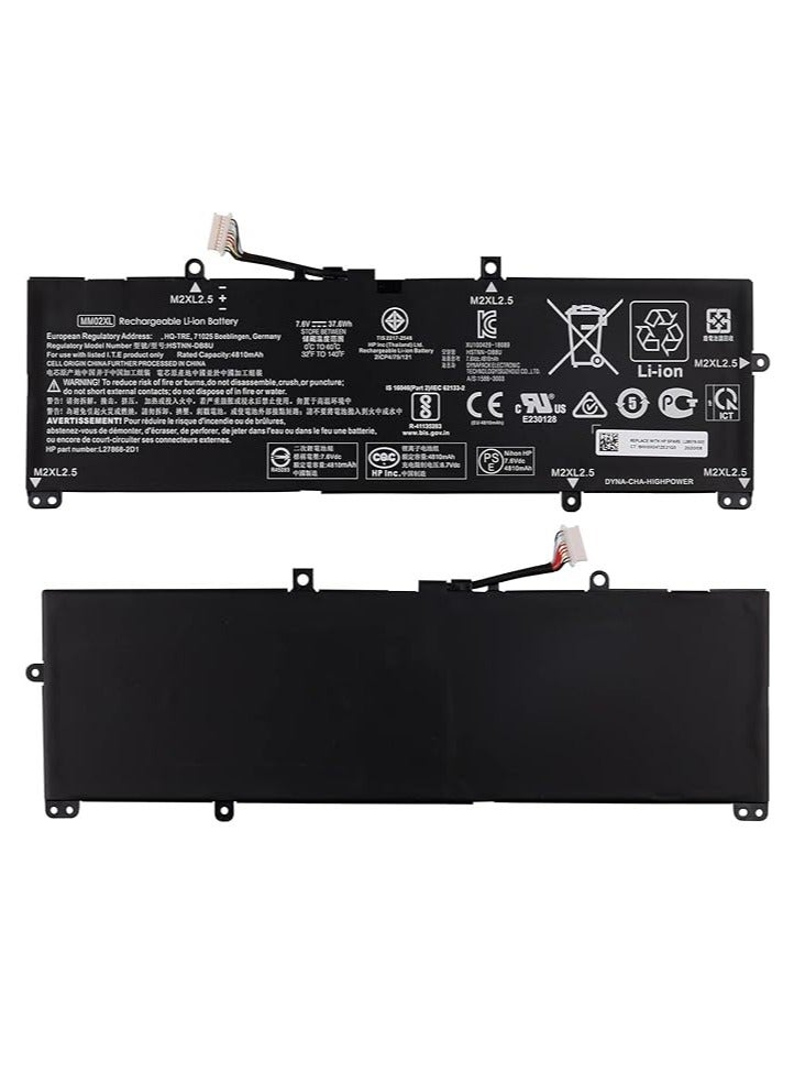Terabyte Replacement Battery Compatible with MM02XL HP Pavilion 13-AN000TU 13-AN0001TU 13-AN0004TU 13-AN0010NR 13-AN0012TU Series - Image 1