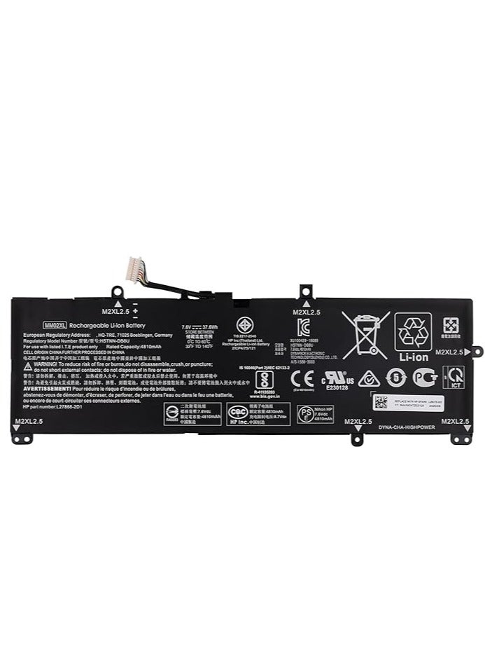 Terabyte Replacement Battery Compatible with MM02XL HP Pavilion 13-AN000TU 13-AN0001TU 13-AN0004TU 13-AN0010NR 13-AN0012TU Series - Image 2