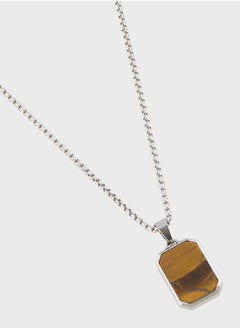 Robert Wood Pendant Chain Necklace  - Image 2