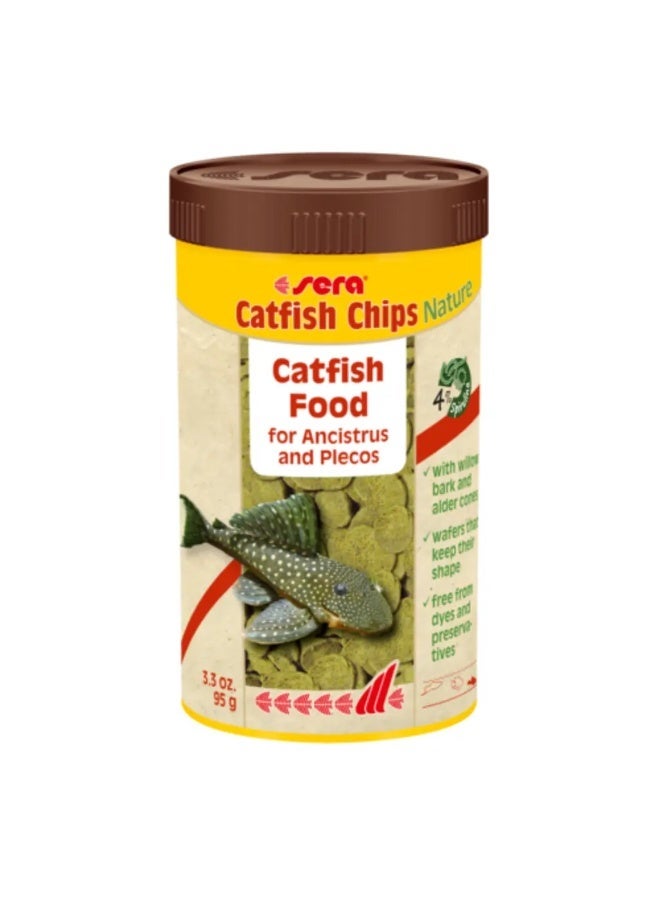 Sera - Catfish Chips Nature Fish Food - 250ml (95g) - Image 2