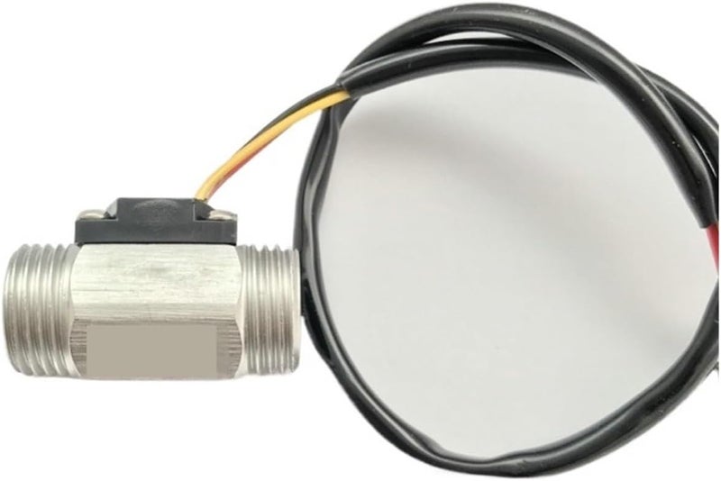 Water Flow Meters, DC24V USS-HS21TI Stainless Steel 304 Hall Effect Water Flow Sensor 1-30L/M G1/2" Flowmeter For Water Purifier Dispenser - Image 2