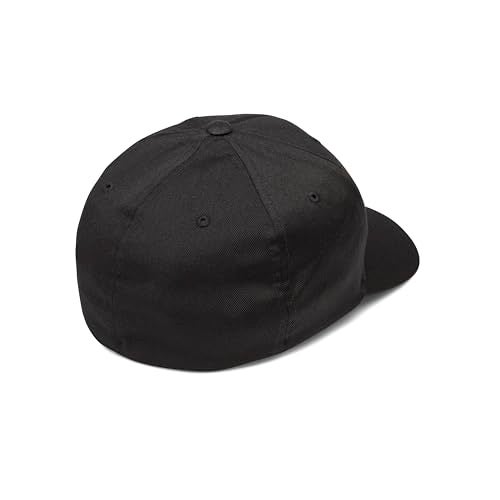 Volcom Men's Full Stone Flexfit Stretch Hat, Black-New, Small - Image 2