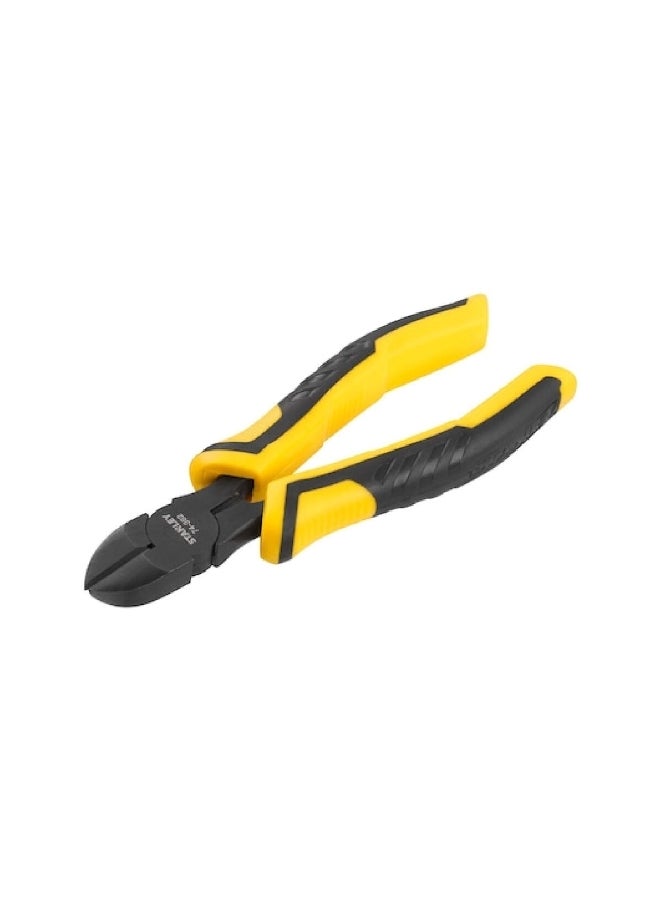 Stanley Dynagrip Corrosion-Resistant Diagonal Cutting Pliers Black and Yellow 150 mm STHT0-74362 - Image 1