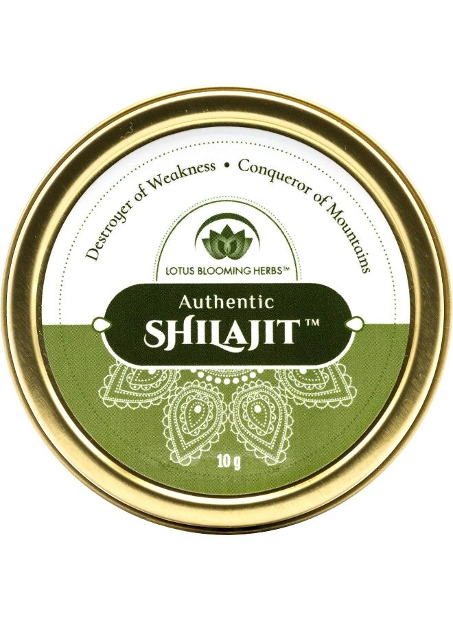 Lotus Blooming Herbs - Authentic Shilajit - Genuine Himalayan Shilajit In Its Natural, Pure And Most Potent Resin Form. 10 Grams (1-2 Month Supply) - Image 1