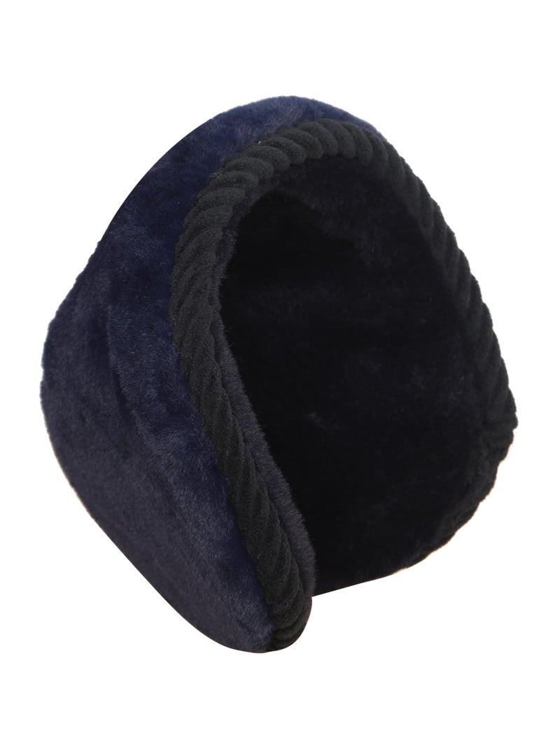 FabSeasons outdoor earmuff/ear earmer/ear cap with faux fur on the inside for Men & Women - Image 5