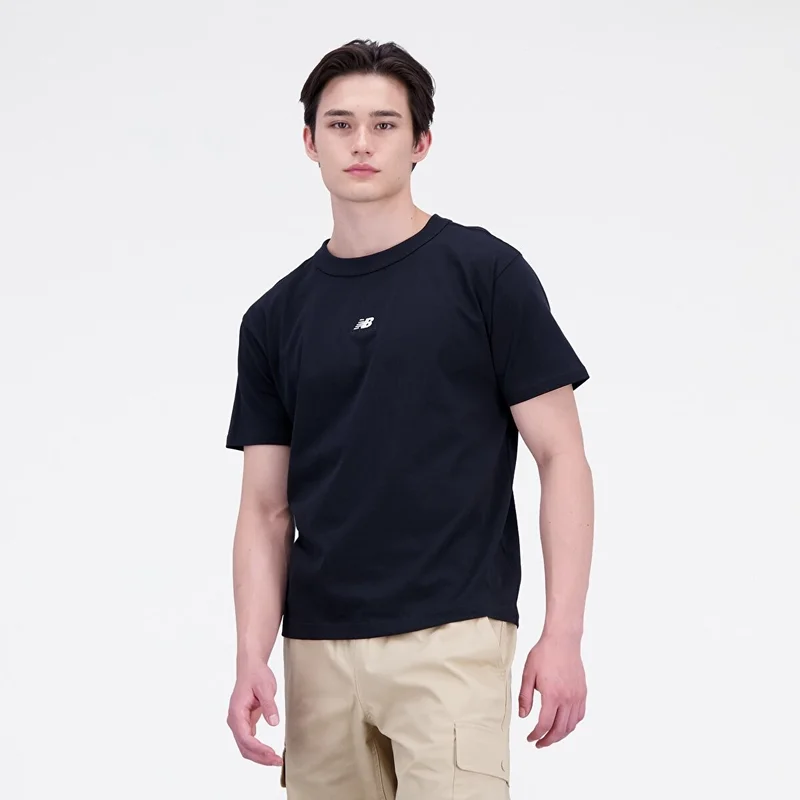 نيو بالانس 1403 Men's Black Round Neck T-Shirt