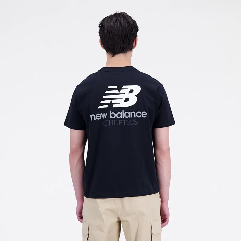 نيو بالانس 1403 Men's Black Round Neck T-Shirt